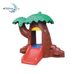 New colorful sports ground children indoor plastic playhouse