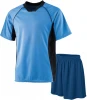 New Design High Quality Custom Soccer Uniform Polyester / Cotton Made Football Uniforms