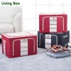 New design household oxford waterproof foldable storage box daily living box