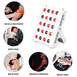 New Design Portable, Red And Infra Near Infrared Led Light Pad Home Facial Device Red Light Therapy/