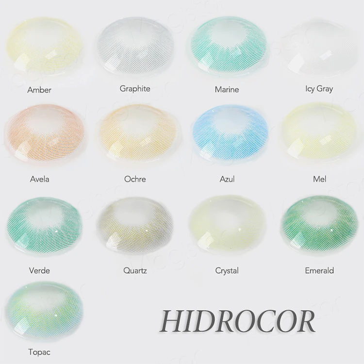 New design Wholesale Soft Color Contact Lens for Yearly Lens Circle 14.0 mm private label contact lenses
