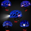 New Designs Colorful Signal Indicator Led Light Cycling Helmet for Road Safety