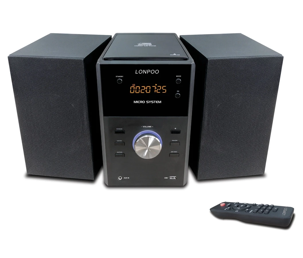 NEW Private design High quality micro hifi audio system with  bt,FM, DVD,CD