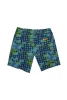 New Product Poliammide Printed Shorts Swimsuit Blue And Green Floreal Paisley Man Accessories Gift Idea For Father