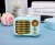 Import New product portable fm Bluetooth radio with UV Painting protect layer home radio, Aux in and TF card support Mp3 player from China