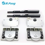 New products Metal+Plastic buffer for sliding wardrobe door