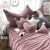 Import New solid color PP cotton fur warm pillow backrest sleep cushion from China