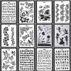 New Style Alphabet Journal Stencils Journal Embellishment Stencils Plastic Drawing Stencils