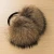 Import New Style Winter Women Warm Soft Real Rabbit Fur Earmuffs Girl Raccoon Fur Plush Ear Muff 100% Real Natural Fur Earmuffs from China