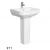 Import Nice ceramic style pedestal wash basin with low price from China