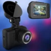 Night Vision 4G Dash Cam 10 Inch Streaming Media Touch Screen Full Hd 2.5K Front Camera And Enhanced 1080P Rear Camera