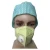 Import Non-woven Disposable Folded N95 Surgical Dust Proof Face Mask Respirator with Valve anti-virus anti-bacterial anti flu from China