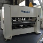 Nonwoven peoduction with high speed stripping jacquard needle felt machine