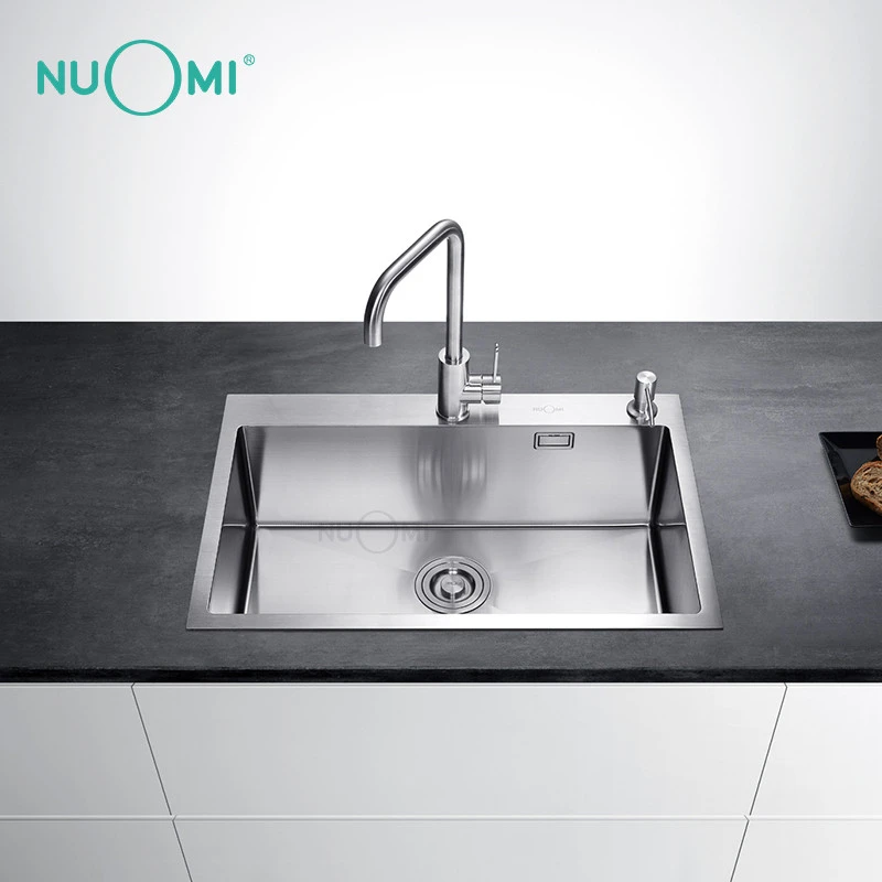 NUOMI Superior Quality Handmade 304 Stainless Steel Kitchen Sink