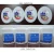 o shape mayonnaise container top one side labeling machine