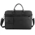 Import OEM custom design 2020 black polyester waterproof business messenger shoulder computer briefcase laptop bag for men with logo from China