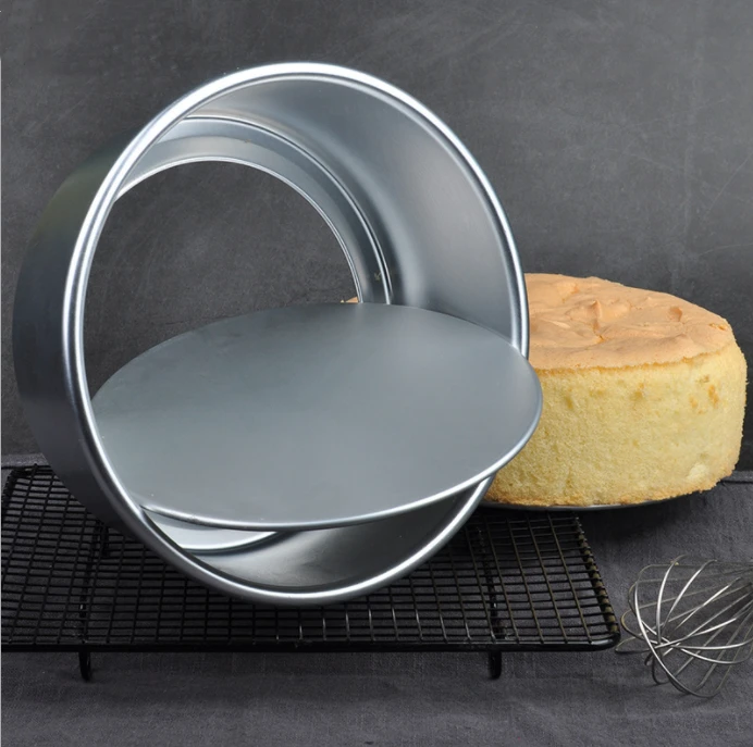 OEM Hot Sale Bake Making Tools Food Grade Non Stick Baking Decorating Tin Pan Tools Mould Round Shape die Casting Aluminium Cake