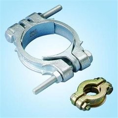 OEM manufacture steel DOUBLE BOLT HOSE CLAMP