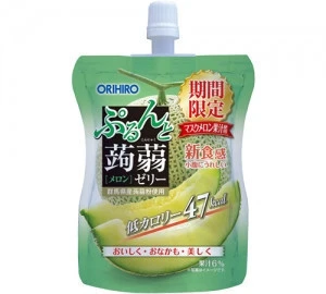OEM Melon Jelly Drink Law Calorie 47kcal made in Japan 130g