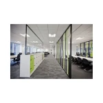 Office Glass Partition with Aluminum Profile