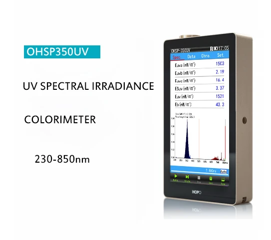 OHSP350UV uvc light meter portable spectrometer