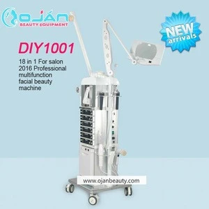 OJAN 19 in 1 Multi functional Beauty Equipment Facial Steam Machine For Salon