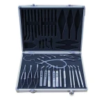 Ophthalmic surgical kit, 21 pcs stainless steel cataract set, Ophthalmic Eye Surgical Instruments Kit