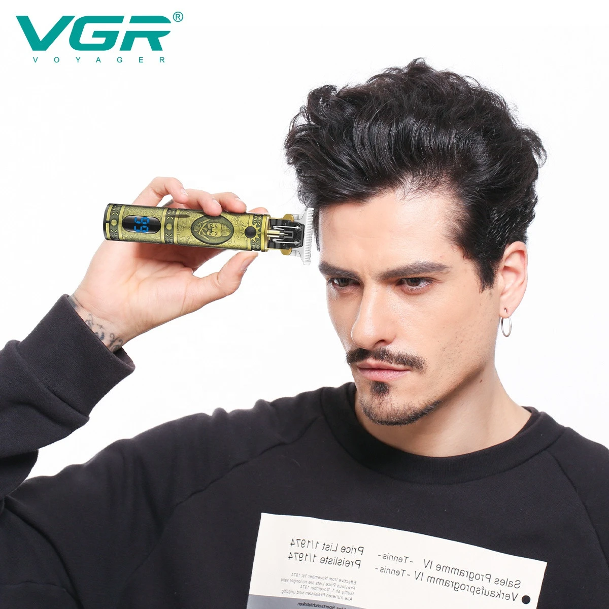 Original VGR V228 Professional Rechargeable Hair Trimmer Electric Shaving Machine For Men