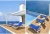 Outdoor furniture hotel sunbed daybed beach sun loungers