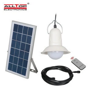 outdoor or indoor waterproof energy saving solar led pendant light 5w
