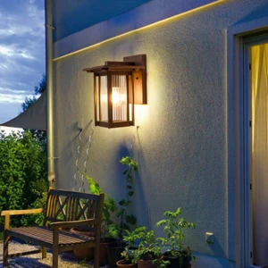 Outdoor Wall Light Vintage Wall Light Massive Down LED Outdoor Wall lamp