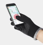 Outdoor waterproof touch screen unisex riding gloves Fleece windproof ski hiking warm gloves