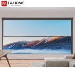 PA Home electric smart automatic aluminum glass vertical sliding others windows