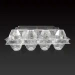 Panbo Disposable Strengthen Large Clear Customized Eggs Plastic Tray Packaging