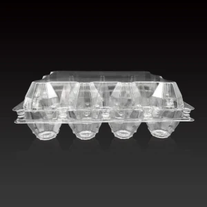 Panbo Disposable Strengthen Large Clear Customized Eggs Plastic Tray Packaging