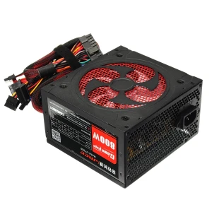 PC Power Supply 800W Gaming  PFC Silent Fan ATX 20+4pin 12V PC Computer SATA Gaming PC Power Supply For Intel AMD Computer
