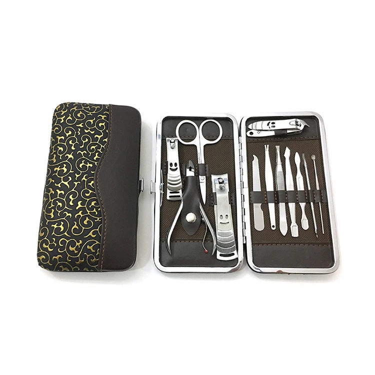 Personal care Stainless steel Travel Home nail clipper kit pedicure professional manicure set men