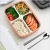 Import Personalized Product Safe Material 3 4 5 Compartments Food Storage Container Stainless Steel With Lid from China