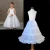 Import Petticoat Half Slip 3 Hoop Flower Girl Crinoline White Black One Size Children Petticoat from China