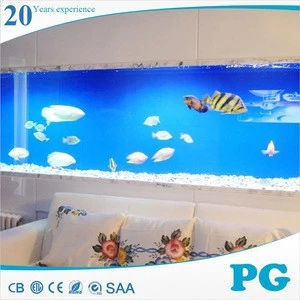 PG Plastic Clear Aquarium Tank Fish Made in China