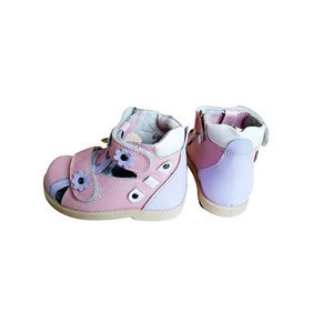 pink blue new design comfortable children orthotic sandal shoes for baby clubfoot