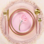 Pink China Ceramic Dinner Set Ceramic Dinnerware Set Wholesale
