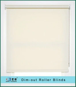 Plastic Chain Control  dim-out Roller Shades for Window