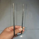 Plastic Coated Galvanized Steel Wire Flat Top Garden Staples Tent Pegs Pins Hebei Province