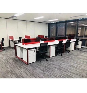 plastic office partition material customized color material clear office partitions