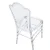 Import Plastic PC Resin Wedding Hotel Banquet Peak Back Clear Crystal Chiavari Chair from China