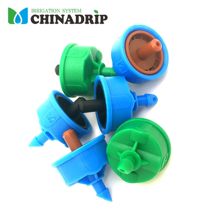 plastic PP PE Agricultural drip irrigation system Plastic irrigation adjustable pressure compensation dripper