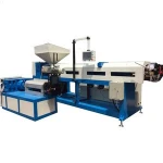 Plastic recycling granule making machine