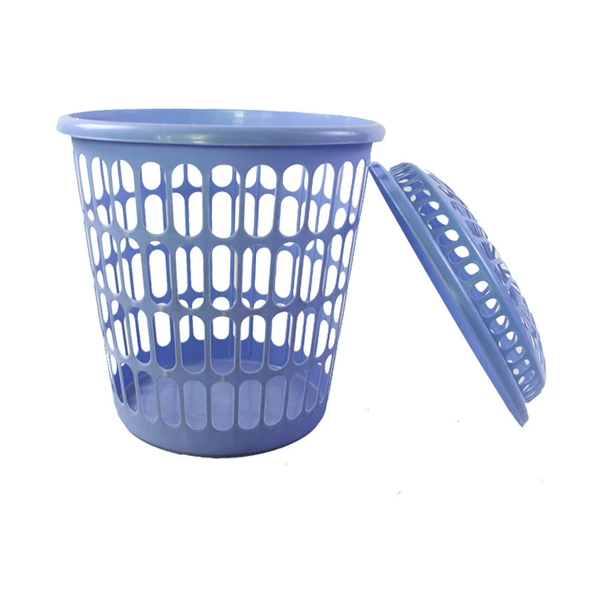 plastic round laundry basket