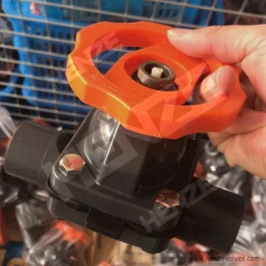 Plastic UPVC Diaphragm Valve Socket Ends & Solvent Ends